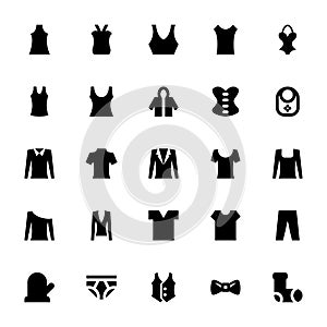 Clothes Vector Icons 5