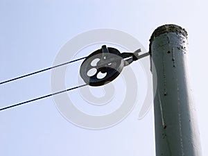 Clothesline pulley