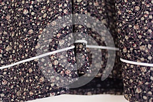 Clothing Fabric Detail Hem of a Shirt