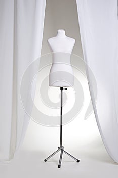 Clothing mannequin white