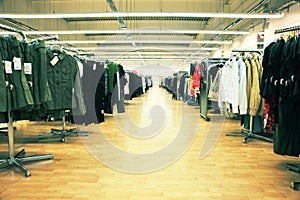 Clothing shop