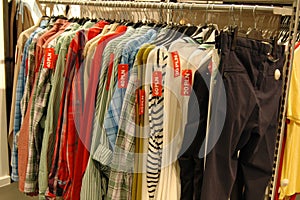 clothing store sale