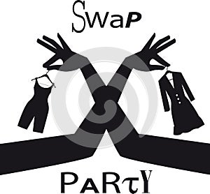 Clothing swap party