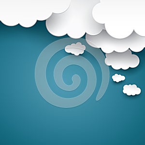 Cloud abstract background concept