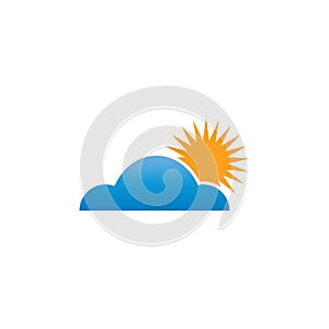 Cloud analistic icon