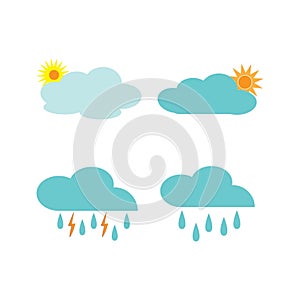 Cloud analistic icon