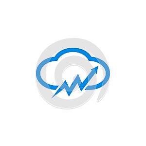 Cloud analistic logo