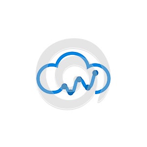 Cloud analistic logo