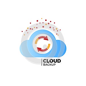 Cloud backup vector