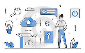 Cloud based digital technology