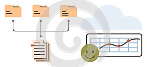 Cloud-based Document Management System with Data Visualization and Analytics