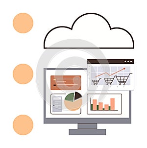 Cloud-Based E-Commerce Analytics with Data Visualization Tools