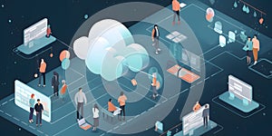 A cloud-based e-commerce platform using scalable and resi one generative AI