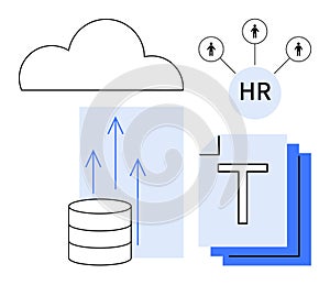 Cloud-Based HR Data Management and Documentation Workflow Concept