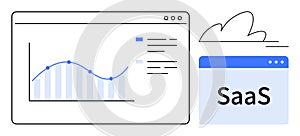 Cloud-Based SaaS Platform with Analytics Dashboard and Growth Data Visualization