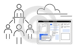 Cloud-Based Team Collaboration and Project Management Workflow