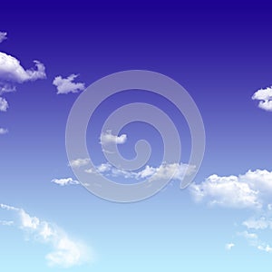 Cloud with blue sky natural background. atmosphere. nature