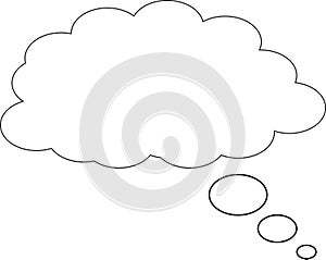 Cloud Bubble Dream, think bubble, conversation bubble, speech bubble, Message icon, dream cloud icon, communication cloud, Speech