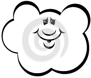 Cloud Cartoon Vector Clipart