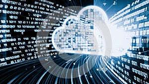 Cloud computer and online data storage with tacit intelligent sharing software