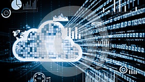 Cloud computer and online data storage with tacit intelligent sharing software