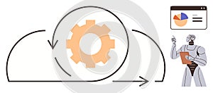 Automation and Artificial Intelligence in Cloud Data Processing with Analysis and Robotics