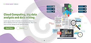 Cloud Computing, big data analysis and data mining