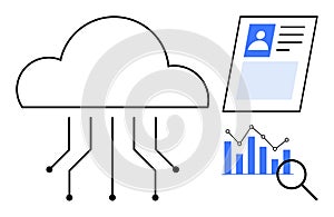 Cloud Computing Concept with Data Analysis and User Information Integration