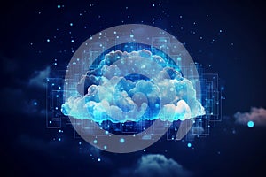 Cloud computing. computer system technology that provides online network services.