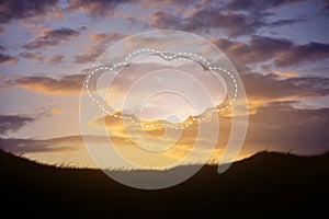 Cloud computing concept