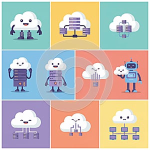Cloud Computing Concept Art