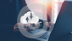 cloud computing concept