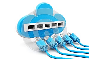 cloud computing concept