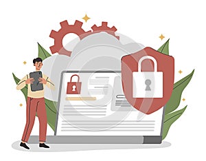 Cloud computing concept