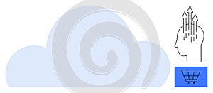 Cloud Computing Concept with Innovation and E-Commerce Elements Technology Integration