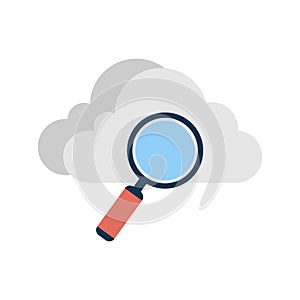 Cloud computing concept Color Vector Icon which can easily modify or edit