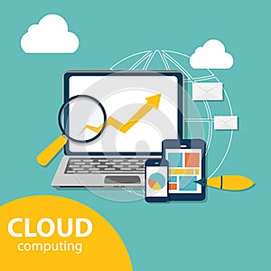 Cloud Computing Concept on Different Electronic