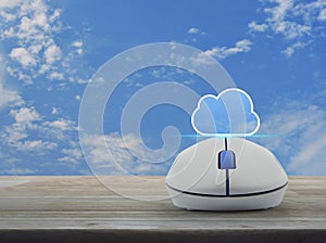 Cloud computing concept