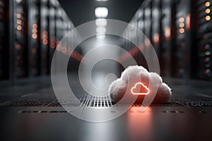 Cloud Computing Concept in Modern Data Center Environment Generative AI