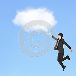 Cloud computing concept