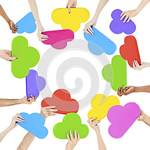 Cloud Computing Connection Networking Data Concept