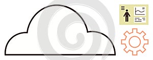 Cloud Computing with Data Analytics and Gear Representing Process Optimization