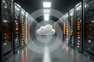 Cloud Computing in a Data Center: Advanced Technology and Digital Storage Solutions Generative AI