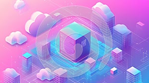 Cloud computing data center network infrastructure expanding