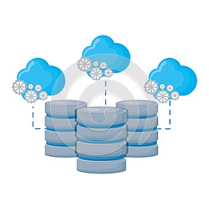 cloud computing with data disks and gears