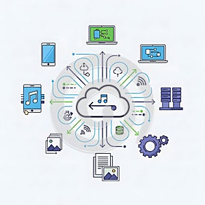 Cloud Computing and Data Management Network