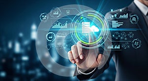 Cloud Computing Data Network Digital Business Security Interface