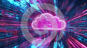 Cloud computing data network transfer speed technology