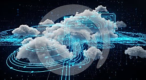 Cloud Computing and Data Network Visualization