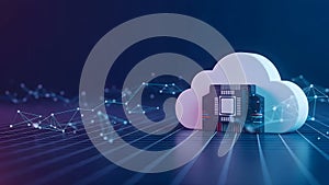 Cloud Computing Data Processing with AI Chip Technology